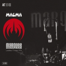 MAGMA - LIVE AT MARQUEE LONDON (17-03-1974)