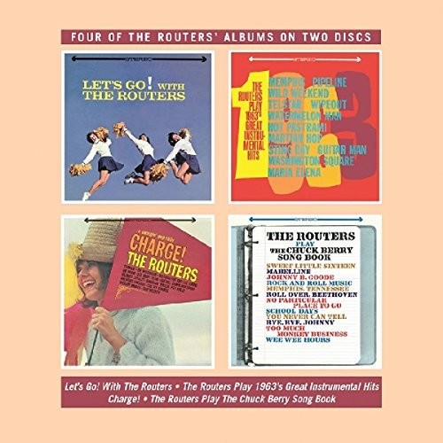 ROUTERS - LET'S GO! WITH + PLAY 1963'S GREAT INSTRUMENTAL HITS + PLAY CHUCK BERRY SONGBOOK