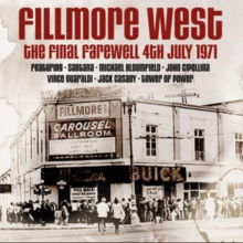 V - A SANTANA - MICHAEL BLOOMFIELD - JOHN CIPOLLINA - FILLMORE WEST: THE FINAL FAREWELL 4TH JULY 1971